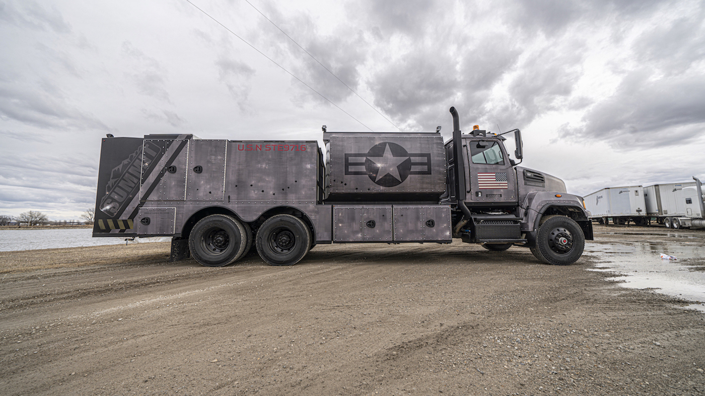 Fuel & Lube truck built to last and designed to fueling and preventative maintenance work in the field