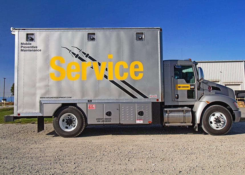 Enclosed lube trucks and lube equipment body on Kenworth chassis