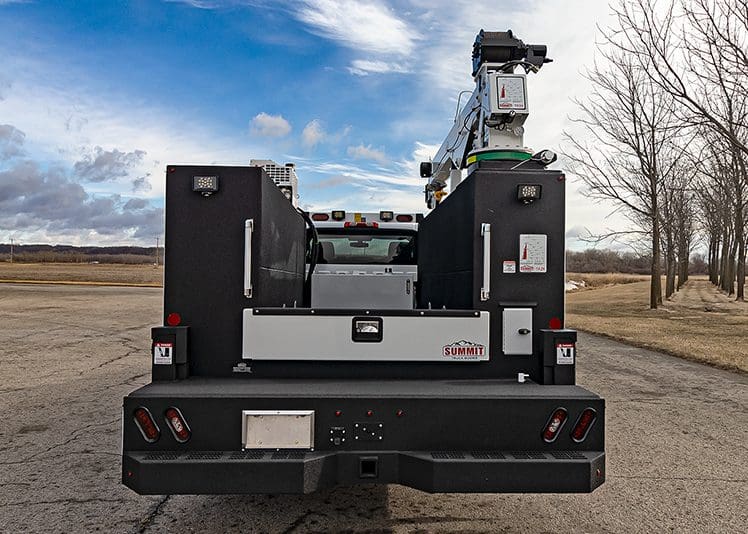 service truck rear bumper