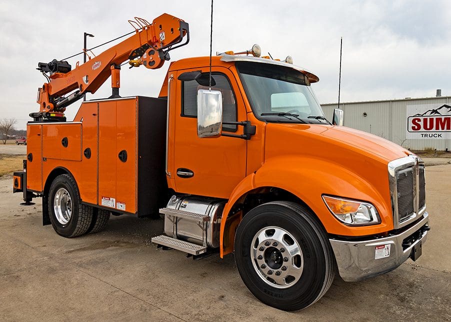 omaha orange medium duty truck body
