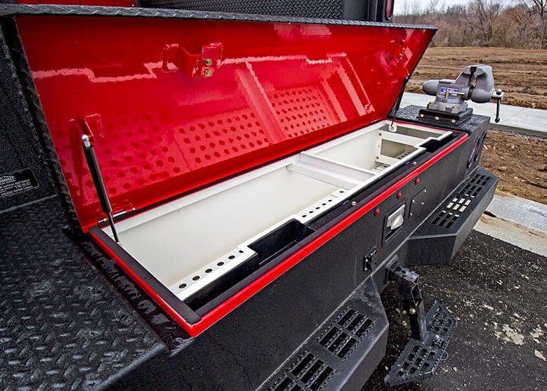 used oil filter storage in bumper