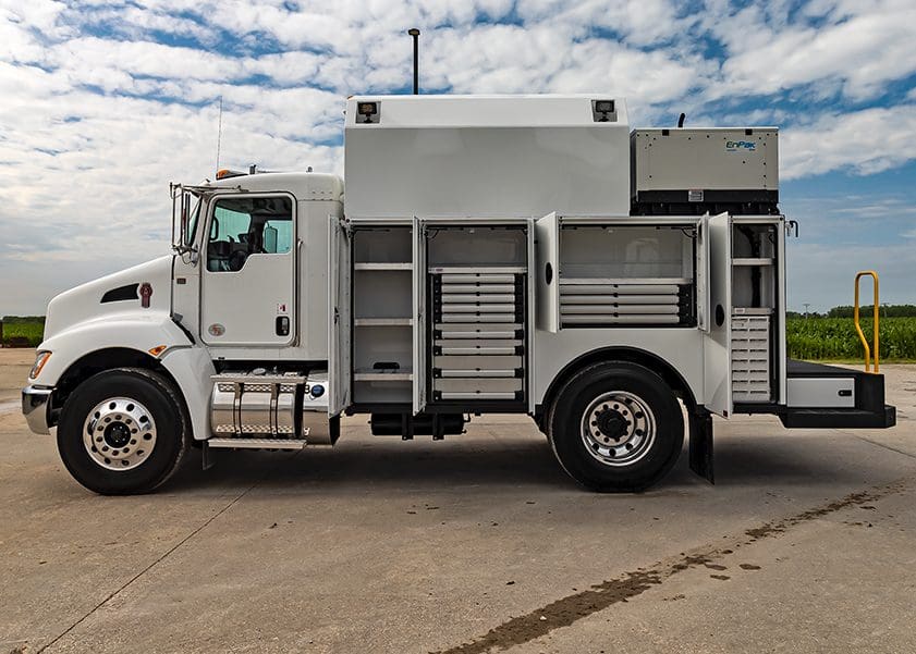 compartment storage for canopy body, took drawers and bolt bin