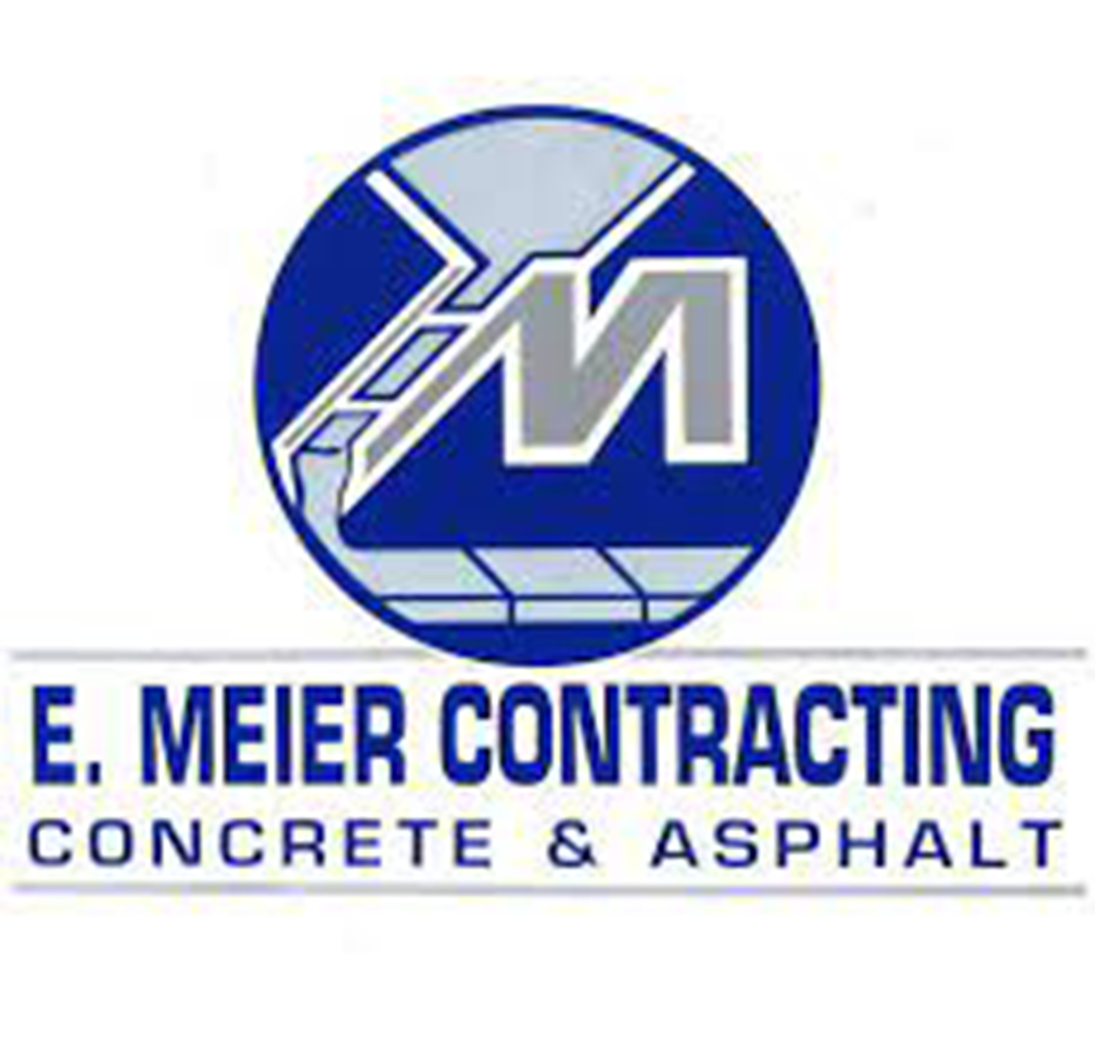 E Meier Contracting concrete and Asphalt logo