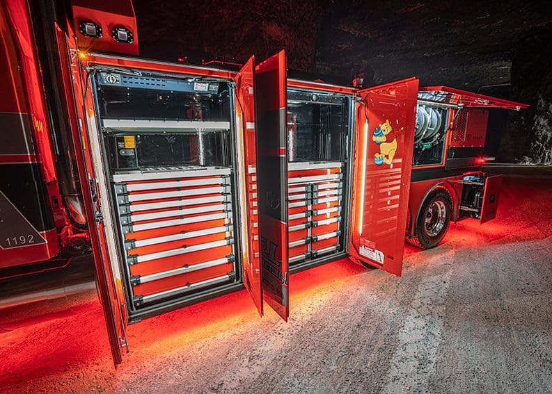 tool drawers for service truck