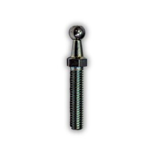 ball stud used with a door munt as gas spring