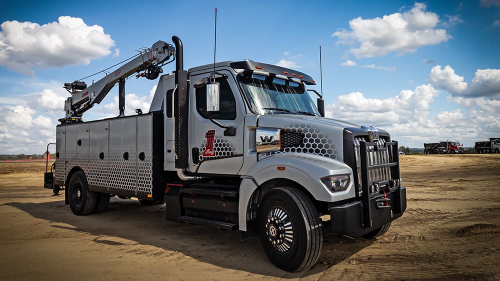 mining service truck