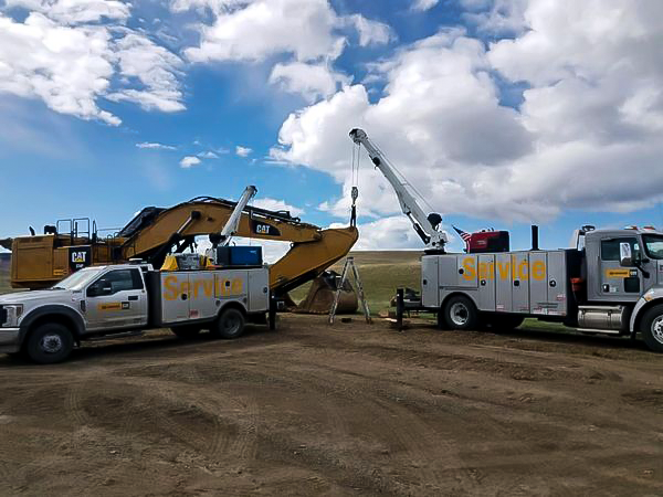 service trucks for equipment dealers Caterpillar
