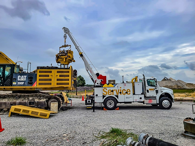 service trucks Southeast U.S.