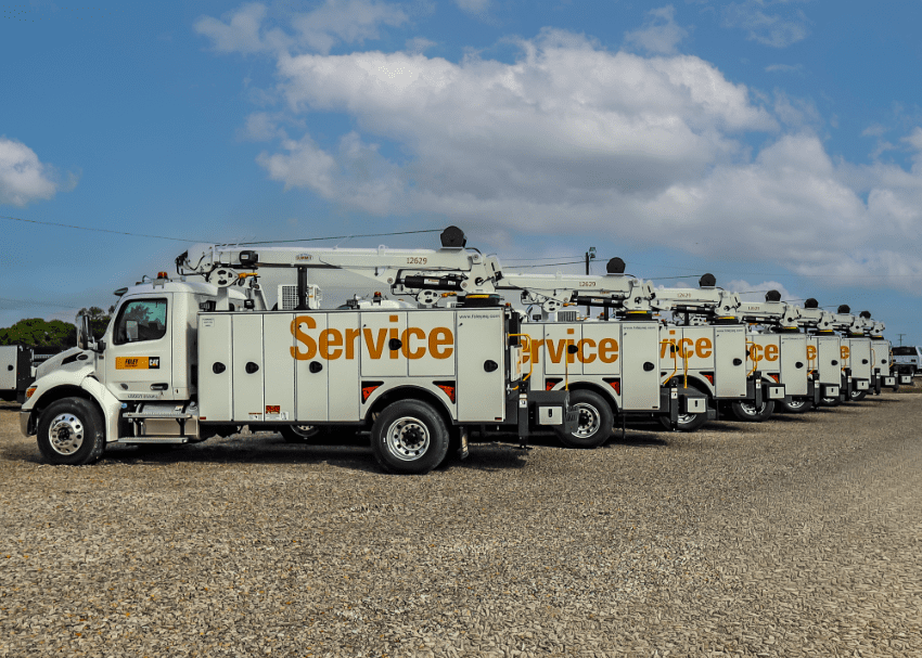 Cat deasler service trucks Foley Equipment